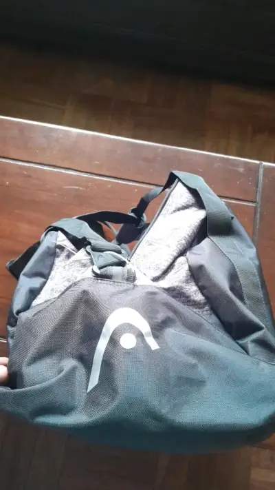 Bolso deportivo Head negro y gris - miniatura 6