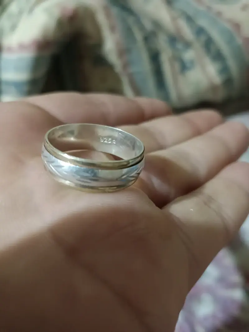 Anillo de plata 925 diseño elegante