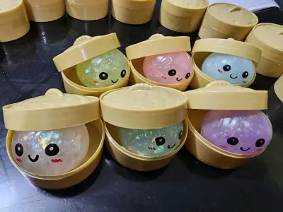 Juguetes antiestrés en forma de dumpling kawaii - miniatura 2