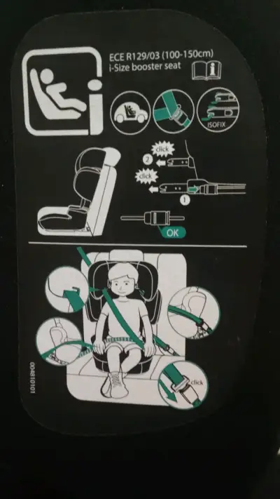 Silla de auto para niños Bebeconfort negra - miniatura 3
