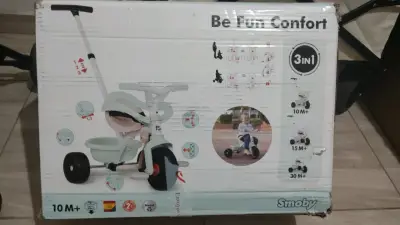 Triciclo Evolutivo 3 en 1 Smoby Be Fun Confort - miniatura 1