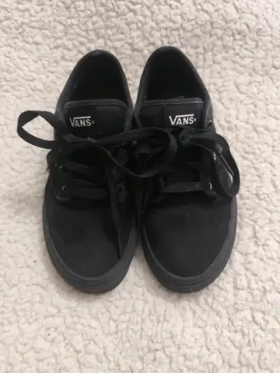 Zapatillas negras Vans para hombre en buen estado - miniatura 1