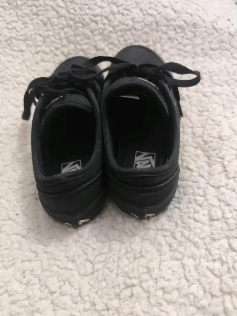 Zapatillas negras Vans para hombre en buen estado - 3