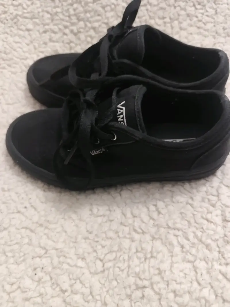 Zapatillas negras Vans para hombre en buen estado - 4