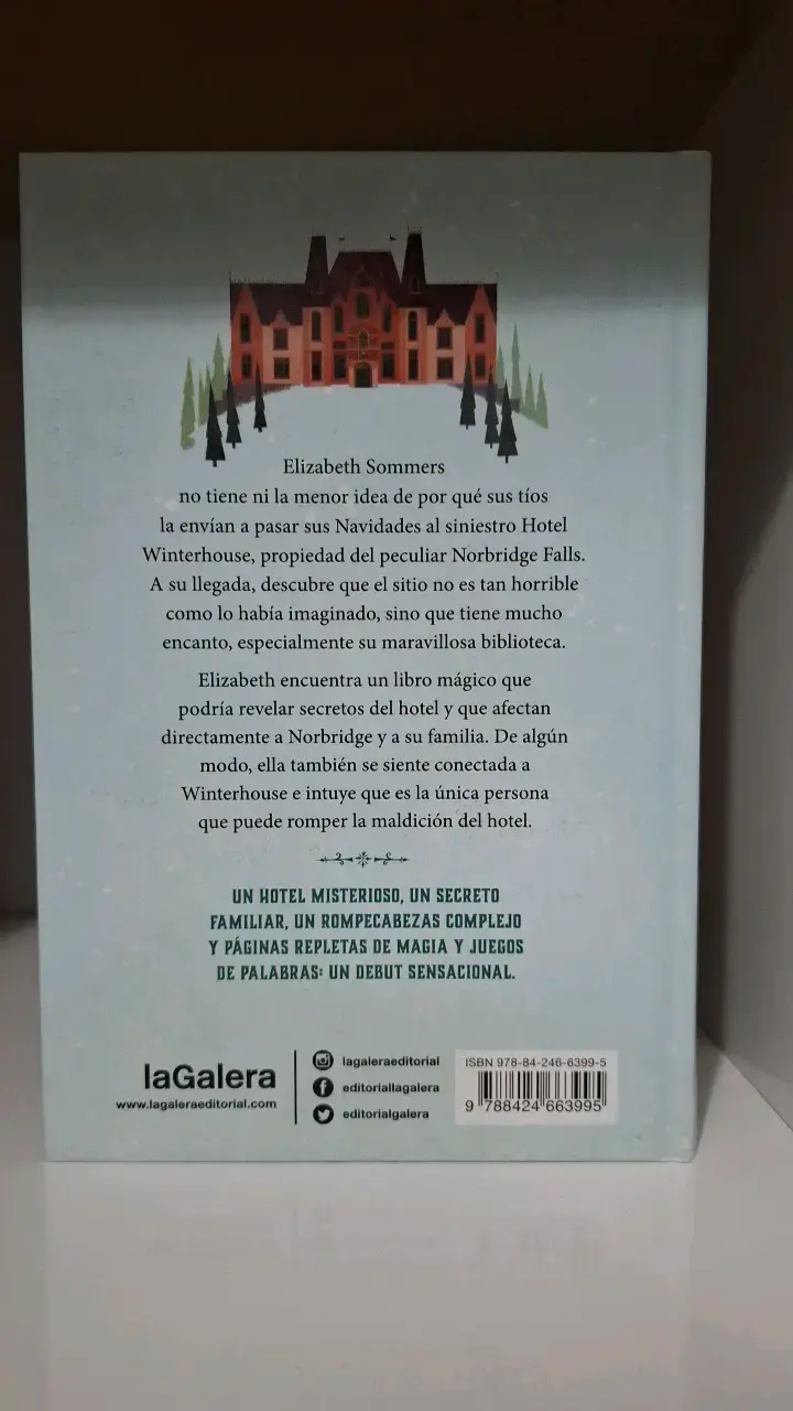 Libro Hotel Winterhouse de Ben Guterson - 3