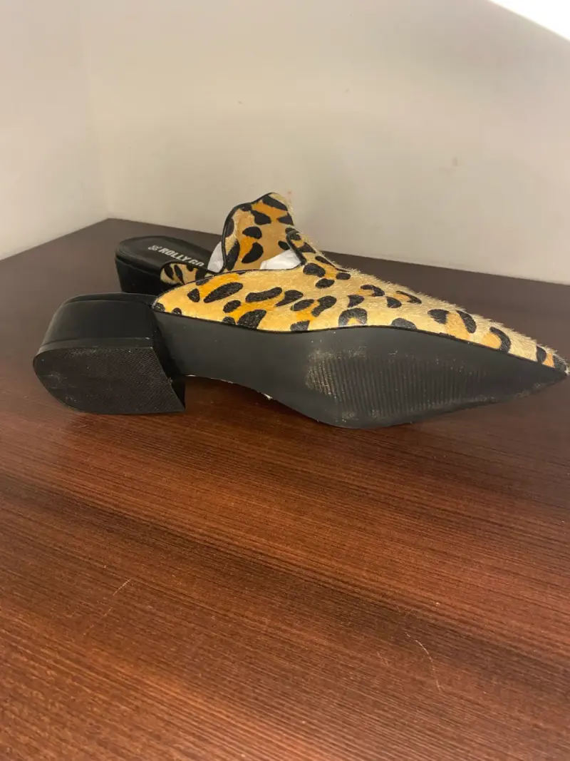 Zapatos mule animal print Rolly Go - 4