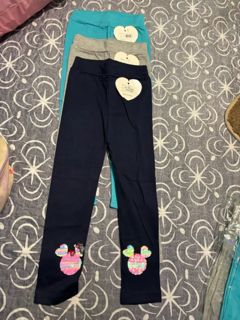 Set de leggings para niñas con diseño de Minnie