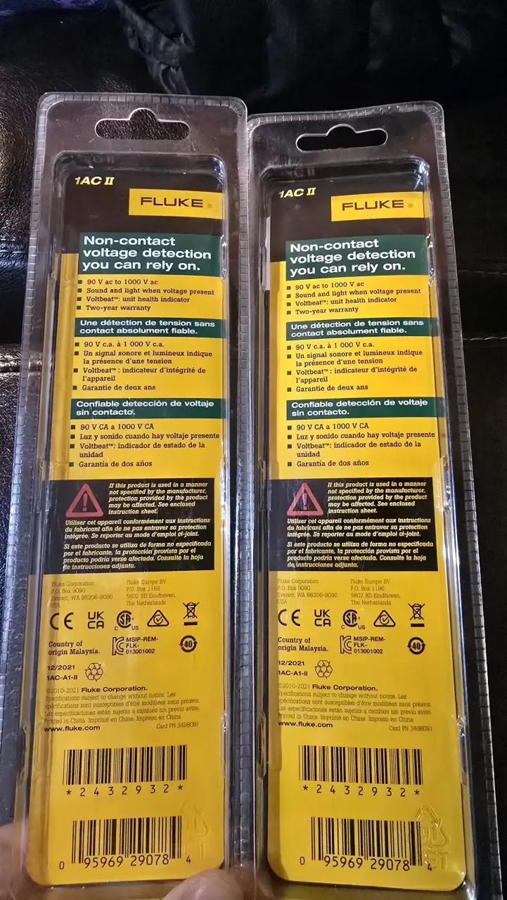Detector de Voltaje Fluke VoltAlert 1AC II con Sonido - 4