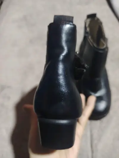 Botines de cuero negro para Cueca - miniatura 4