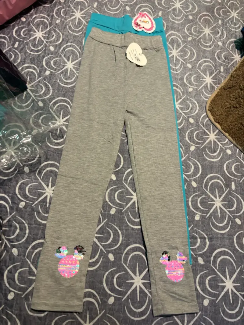 Leggings para niñas con diseño de Minnie Mouse