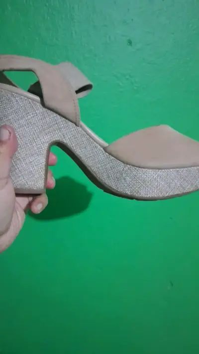 Sandalias de tacón beige Modare confort - miniatura 2
