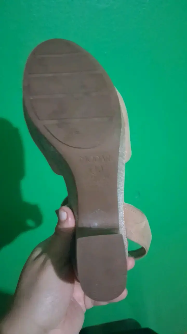 Sandalias de tacón beige Modare confort - 4