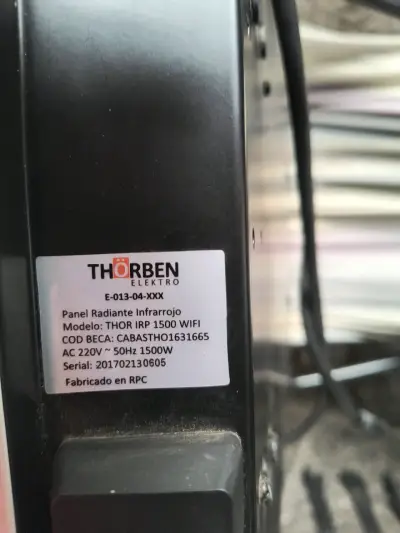 Panel radiante infrarrojo Thorben IRP 1500 WiFi - miniatura 2