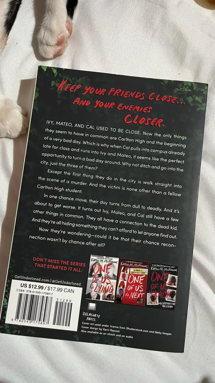 Libro 'You'll Be The Death of Me' - 2