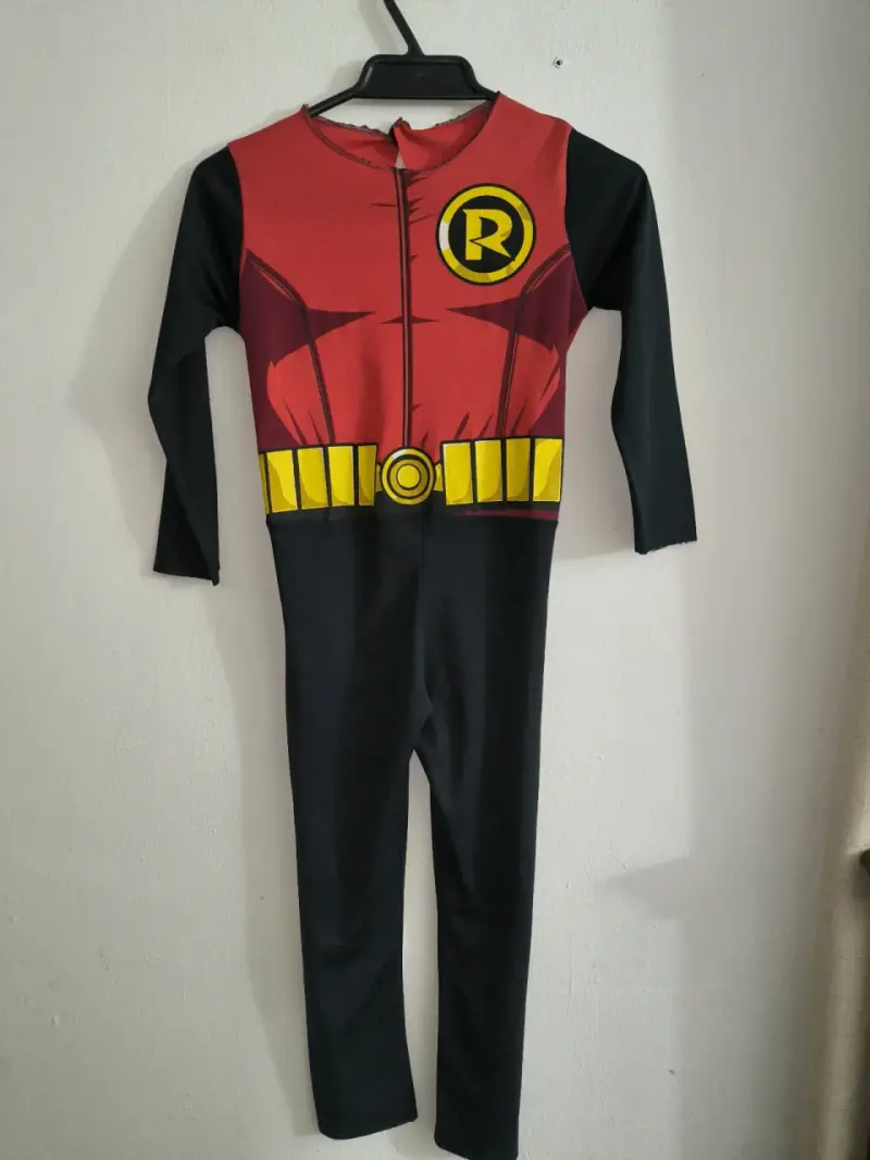 Disfraz de superhéroe para niño estilo Robin - 1
