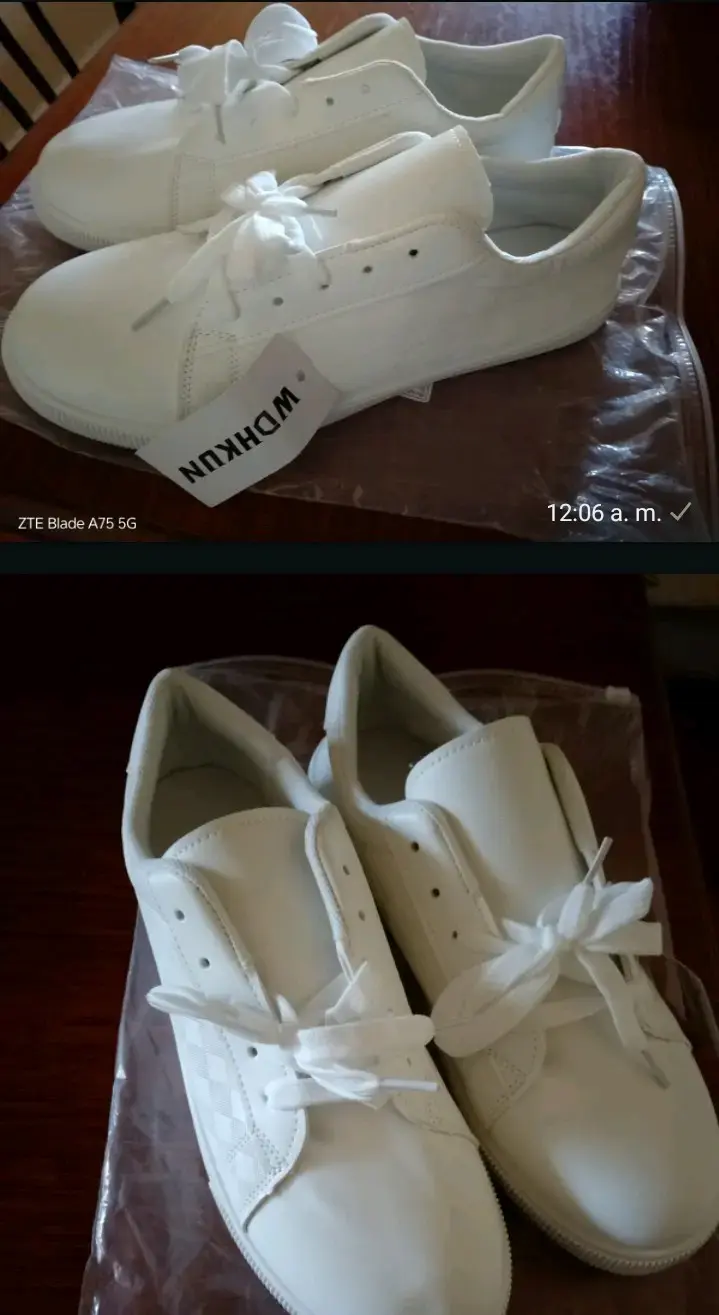 Zapatillas deportivas negras con detalles dorados - 2