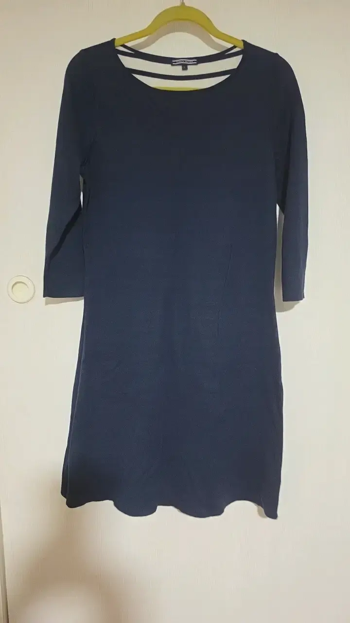 Vestido azul Tommy Hilfiger de manga larga