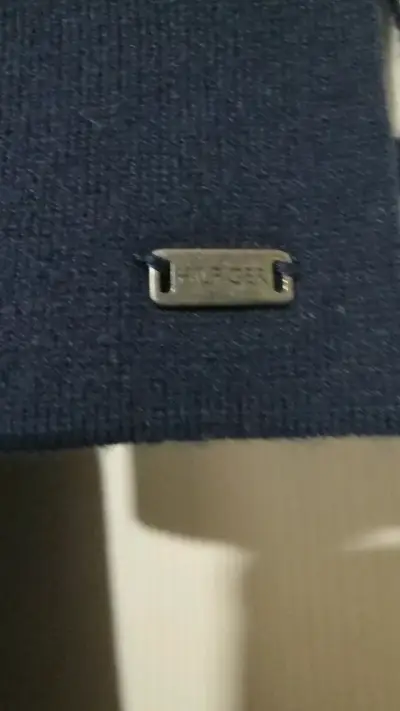 Vestido azul Tommy Hilfiger de manga larga - miniatura 3