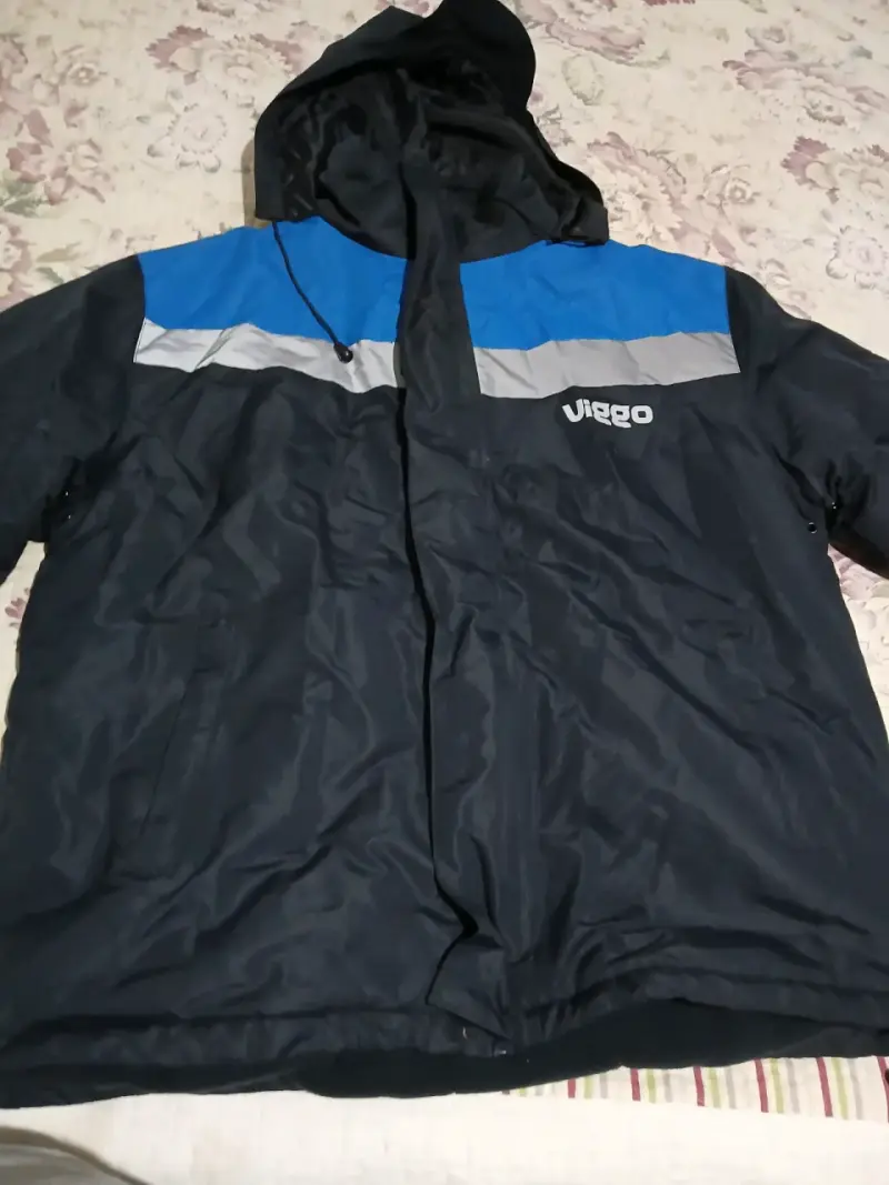 Conjunto de chaqueta y pantalón impermeable Viggo azul - 1