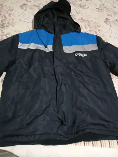 Conjunto de chaqueta y pantalón impermeable Viggo azul - miniatura 1
