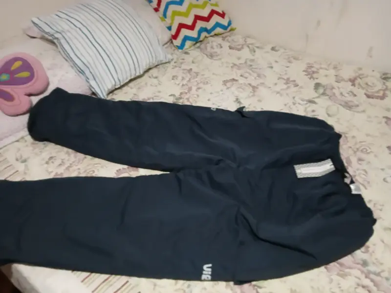 Conjunto de chaqueta y pantalón impermeable Viggo azul - 3