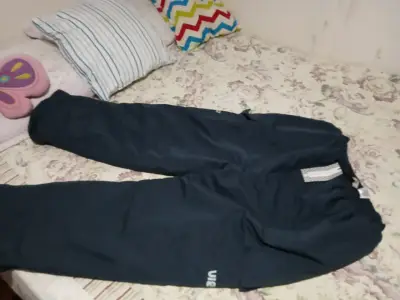 Conjunto de chaqueta y pantalón impermeable Viggo azul - miniatura 3