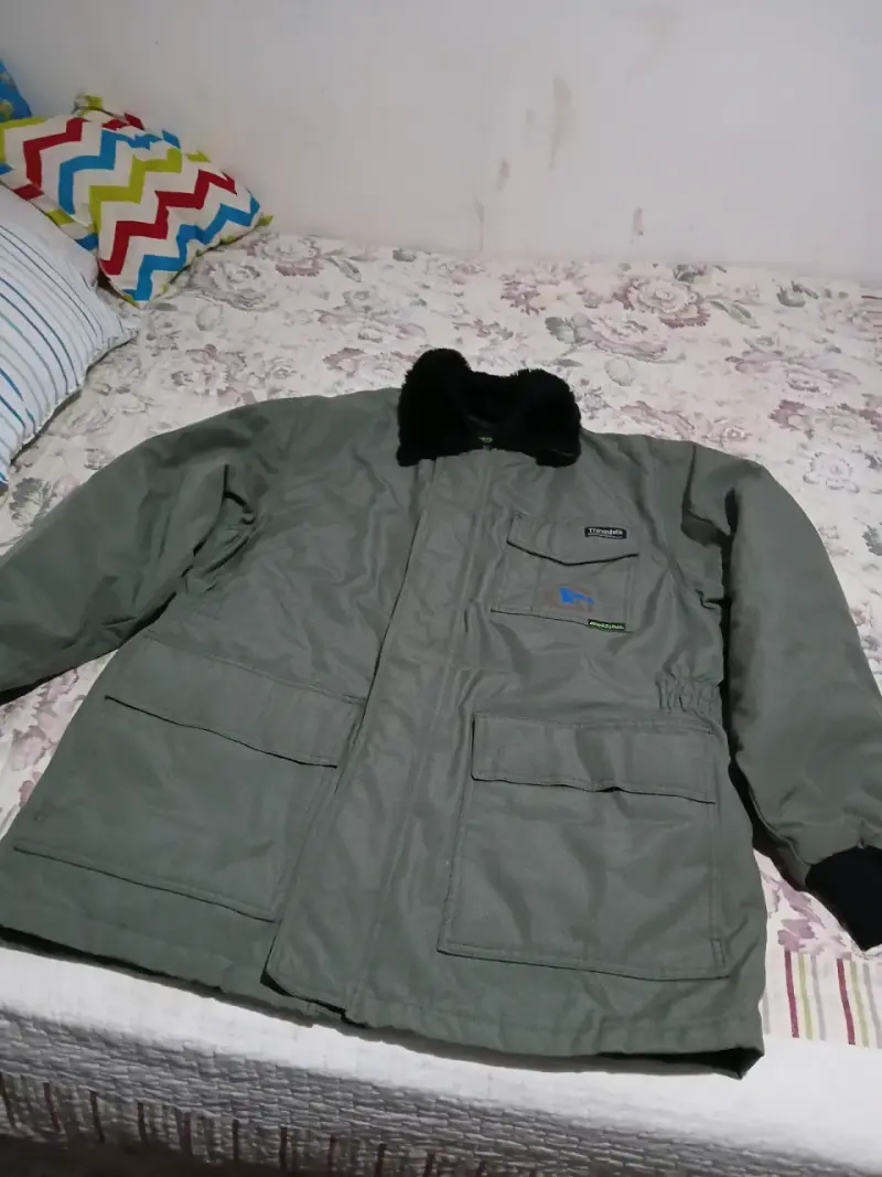 Conjunto de chaqueta y pantalón impermeable Viggo azul - 5