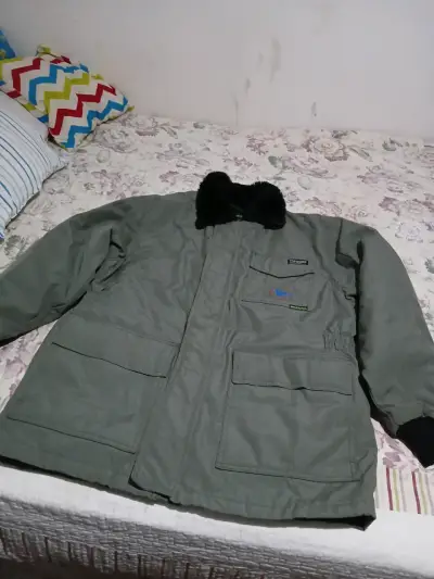 Conjunto de chaqueta y pantalón impermeable Viggo azul - miniatura 5