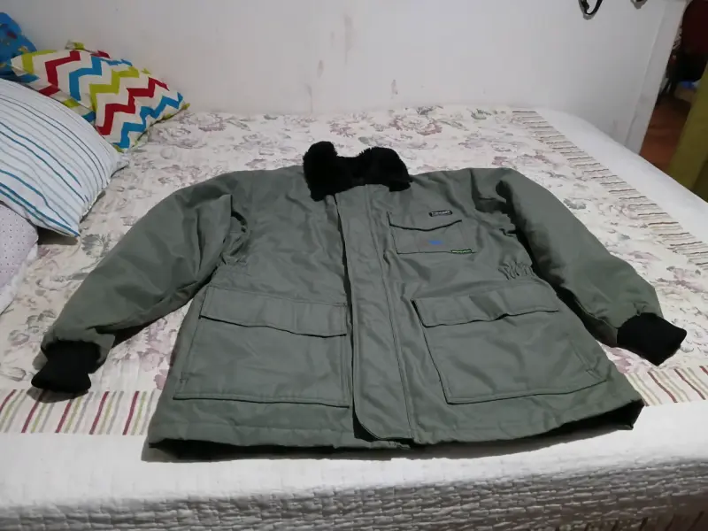 Conjunto de chaqueta y pantalón impermeable Viggo azul - 6