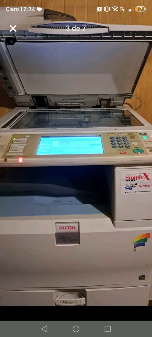 Impresora multifuncional Ricoh Aficio MP2050 usa - 3