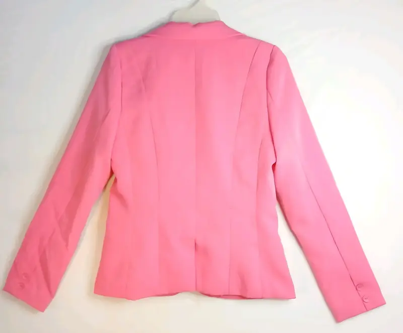 Blazer rosa para mujer elegante - 2