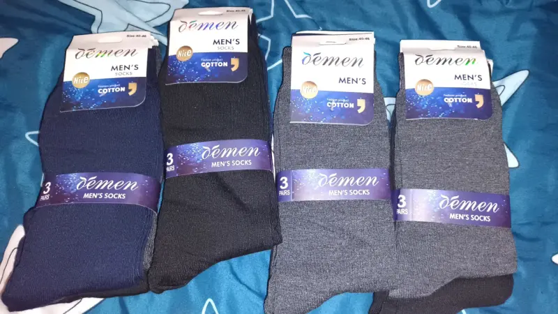 Pack de Calcetines de Algodón para Hombre Dëmen