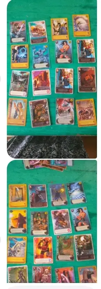 Colección de Cartas Mitos y Leyendas en Buen Estado - 1