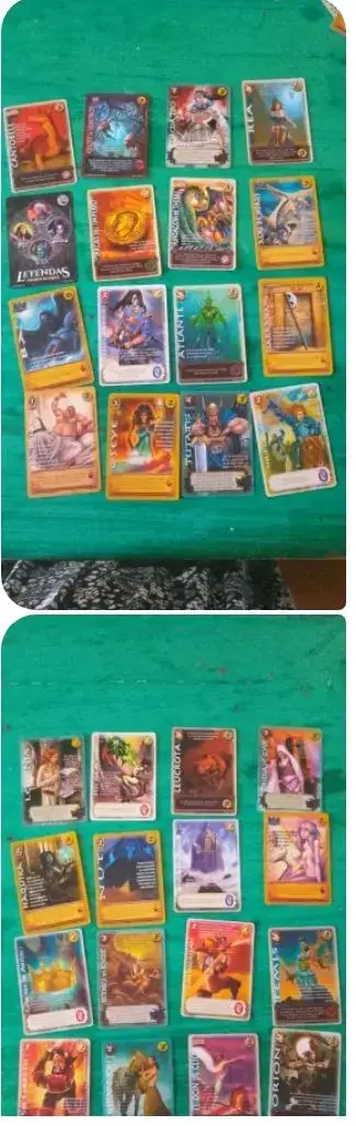 Colección de Cartas Mitos y Leyendas en Buen Estado - miniatura 2