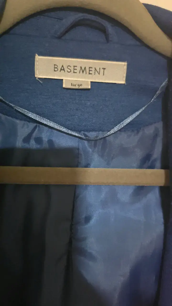 Blazer azul para mujer Basement talla L - 2