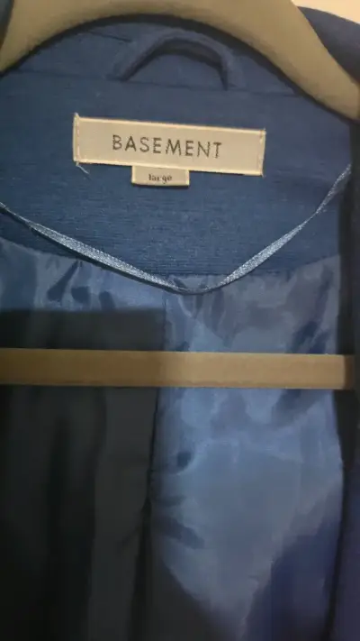 Blazer azul para mujer Basement talla L - miniatura 2