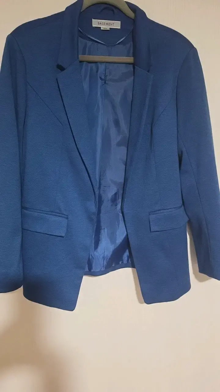 Blazer azul para mujer Basement talla L - 3