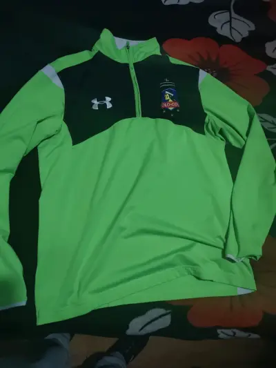 Polerón Deportivo Verde Under Armour Colo-Colo - miniatura 1