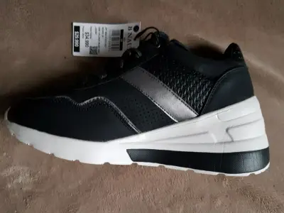 Zapatillas deportivas negras BNAUX para hombre - miniatura 3