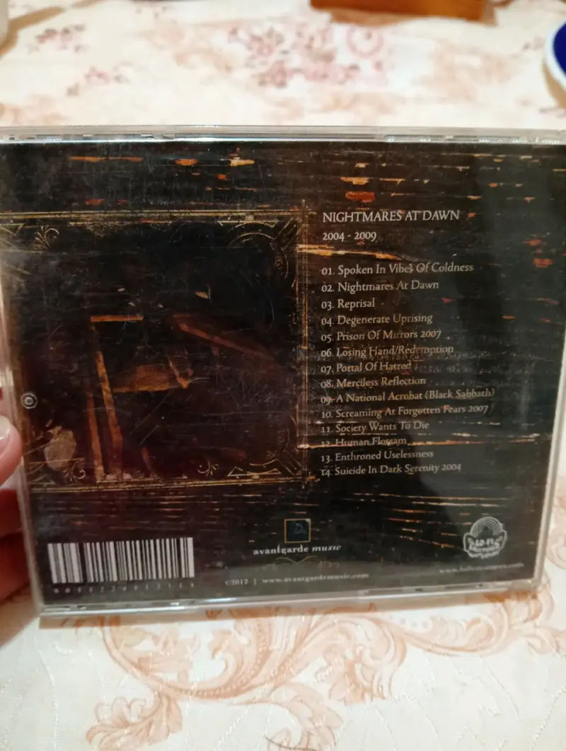 CD musical "Nightmares at Dawn" de Xasthur - 2