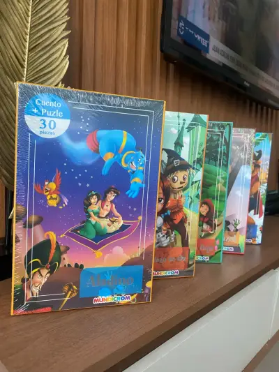 Set de Cuentos y Puzzles Mundicrom 30 Piezas - miniatura 6