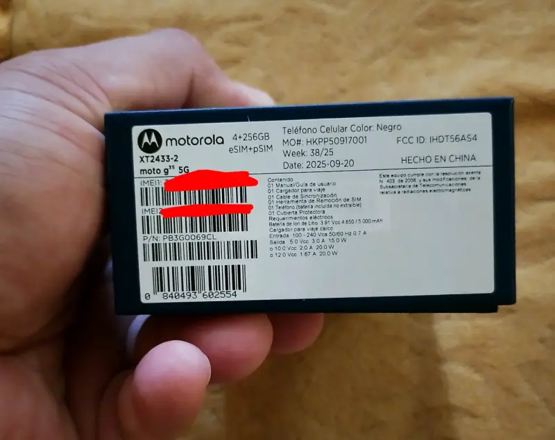 Smartphone Motorola Moto G 5G 256GB Negro - 2