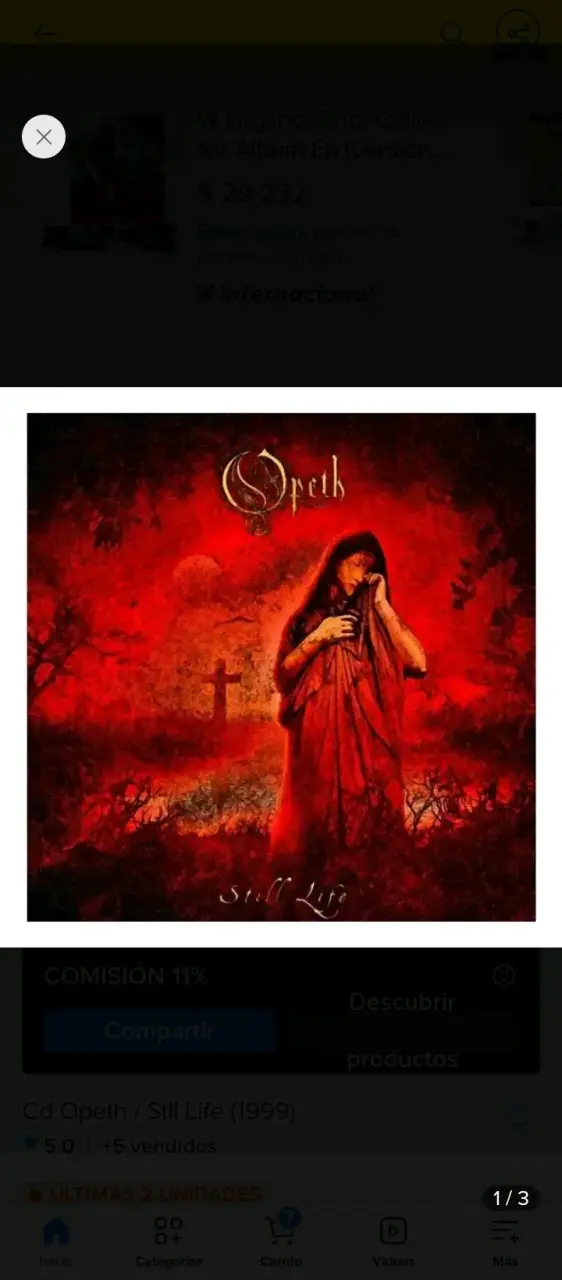 CD Opeth Still Life - 1