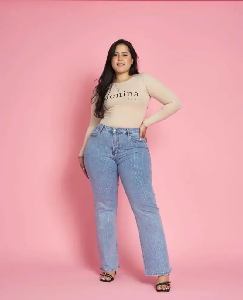 Jeans Menina para mujer con diseño moderno - 1