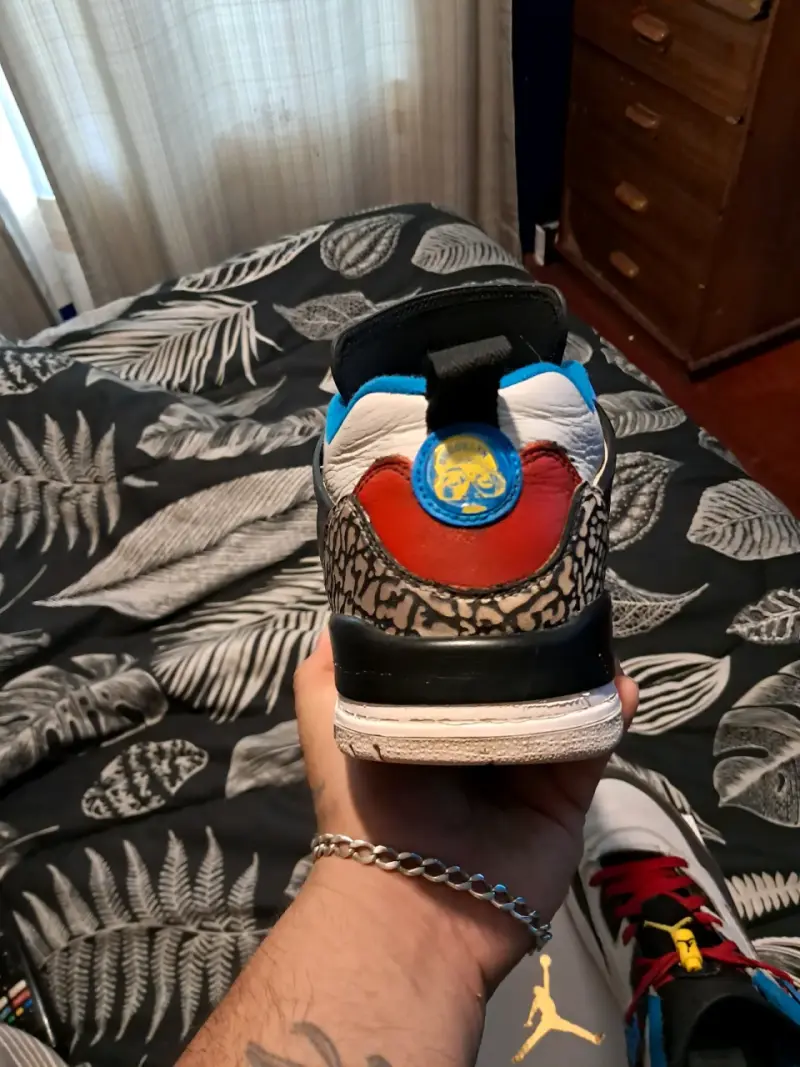 Zapatillas Jordan Spiz'ike Low SE Bordeaux - 3