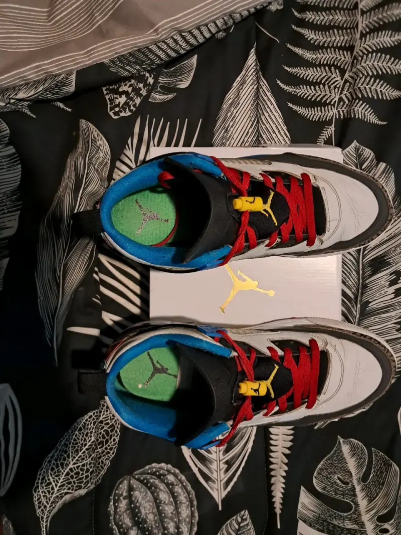 Zapatillas Jordan Spiz'ike Low SE Bordeaux - 4