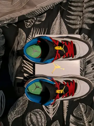 Zapatillas Jordan Spiz'ike Low SE Bordeaux - miniatura 4