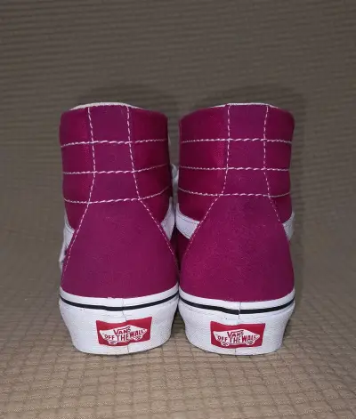 Zapatillas Vans altas color burdeos - miniatura 1
