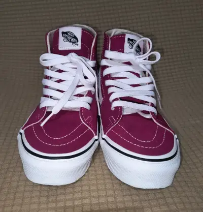 Zapatillas Vans altas color burdeos - miniatura 2