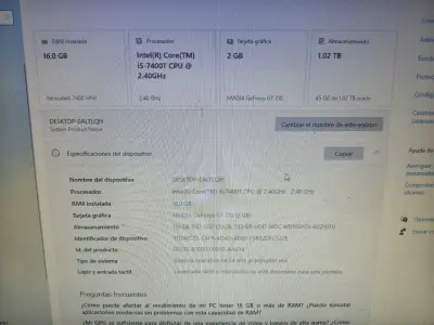 PC i5 de sectima generación - miniatura 4